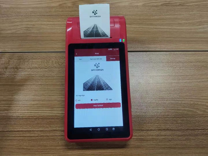 handheld POS machine with printer
