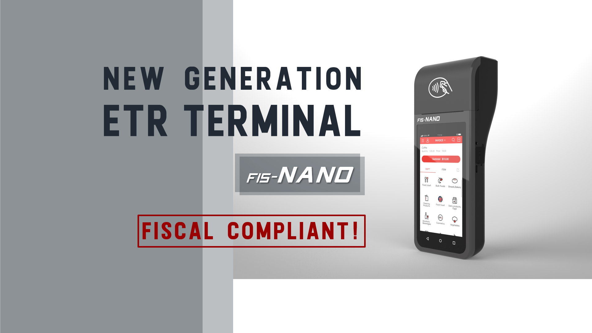 Handheld Android Pos Terminal